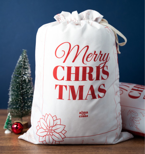 Cobija navideña extra suave